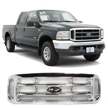 Load image into Gallery viewer, Grille For 1999-2004 Ford F-250 Super Duty Chrome Plastic | OEM Fit