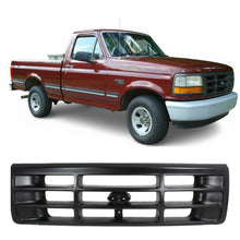 Load image into Gallery viewer, Grille Assembly For 1992-1996 Ford F-150 Painted Black | OEM Fit