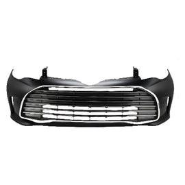 2016-2018 Toyota Avalon Front Bumper Cover Primed & Bumper Grille Chrome  | OEM Fit