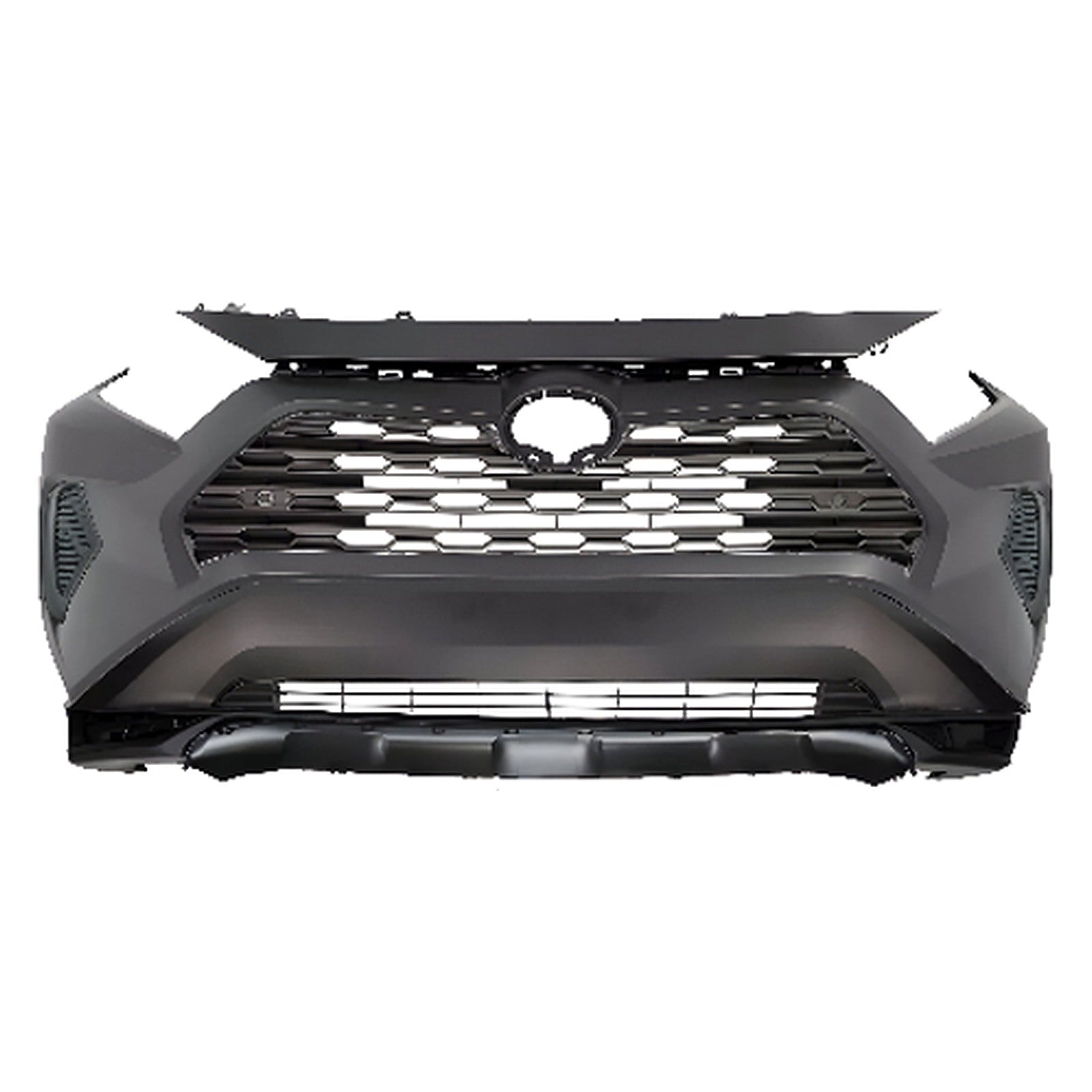 2019-2021 Toyota RAV4 Front Bumper Cover Fascia Primed & Grille Assembly Kit | OEM Fit