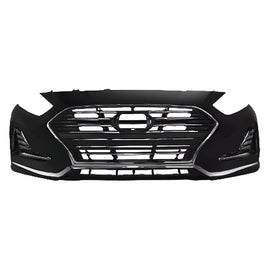 2018-2019 Hyundai Sonata Front Bumper Cover Fascia Primed & Grille Assembly  | OEM Fit