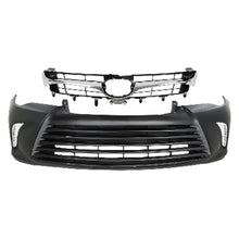 Load image into Gallery viewer, 2015-2017 Toyota Camry Front Bumper Cover Primed &amp; Grille Assembly Kit | OEM Fit