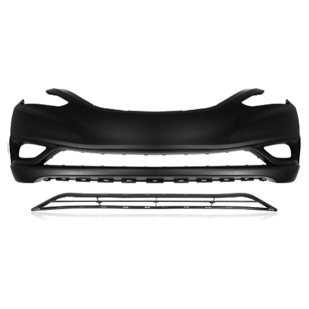 2011-2013 Hyundai Sonata Front Bumper Cover & Grille Kit | OEM Fit