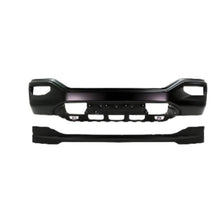Load image into Gallery viewer, 2016-2018 GMC Sierra 1500 Front Bumper Primed &amp; Lower Valance Textured Kit | OEM Fit