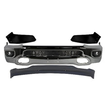 Load image into Gallery viewer, 2019-2024 RAM 1500 Front Bumper Face Bar Chrome &amp; Valance Textured Kit | OEM Fit