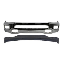 Load image into Gallery viewer, 2019-2024 RAM 1500 Front Bumper Face Bar Chrome &amp; Valance Textured Kit | OEM Fit