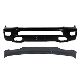 2019-2024 Ram 1500 Front Bumper Face Bar Primed Steel & Valance Textured Kit | OEM Fit