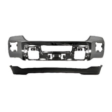 Load image into Gallery viewer, 2015-2019 GMC Sierra 2500 HD 3500 HD Front Bumper Face Bar Chrome Steel&amp; Valance Textured Kit | OEM Fit