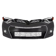 Load image into Gallery viewer, 2014-2016 Toyota Corolla Front Bumper Cover Paintable &amp; Headlight Assembly | OEM Fit