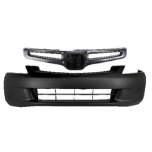 Load image into Gallery viewer, 2003-2005 Honda Accord Front Bumper Cover Primed &amp; Grille Assembly Kit | OEM Fit