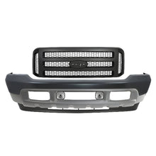 Load image into Gallery viewer, 1999-2004 Ford F-250 Super Duty Front Bumper Primed &amp; Grille Assembly Kit | OEM Fit