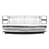 1985-1988 Chevrolet C/K-Series Front Bumper Chrome & Grille Assembly Kit | OEM Fit