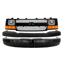 Load image into Gallery viewer, 2003-2023 Chevrolet Express 1500 2500 3500 4500 Front Bumper Primed &amp; Grille Assembly Kit | OEM Fit