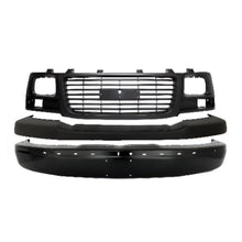 Load image into Gallery viewer, 2003-23 GMC Savana 1500 2500 3500 Front Bumper Primed &amp; Grille Assembly Kit | OEM Fit
