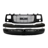 2003-23 GMC Savana 1500 2500 3500 Front Bumper Primed & Grille Assembly Kit | OEM Fit