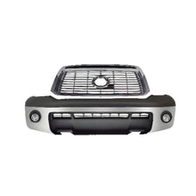 Load image into Gallery viewer, 2010-2013 Toyota Tundra Front Bumper Chrome Steel &amp; Grille Assembly Kit | OEM Fit