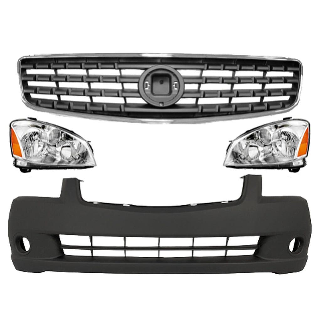2005-2006 Nissan Altima Front Bumper Cover Kit | OEM Fit
