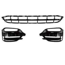 2018-2021 BMW X3 30i Front Bumper Grille Trim Assembly Kit | OEM Fit