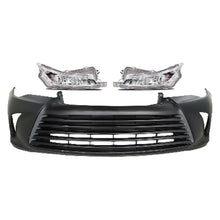 Load image into Gallery viewer, 2015-2017 Toyota Camry Front Bumper Cover Primed &amp; Turn Signal Lights Kit | OEM Fit