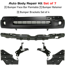 Load image into Gallery viewer, 1998-2000 Toyota Tacoma 4WD Front Bumper Primed w/ Brackets &amp; Reinforcement Bar | OEM Fit