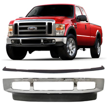 Load image into Gallery viewer, Front Bumper Chrome &amp; Valance Textured Kit For 2008-2010 Ford F-250 Super Duty &amp; F-350 Super Duty