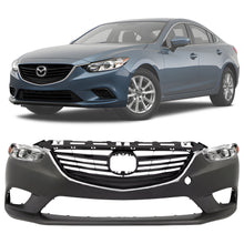 Load image into Gallery viewer, Front Bumper Cover Fascia Paintable &amp; Grille Assembly Kit For 2014-2017 Mazda 6