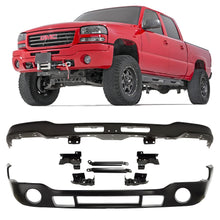 Load image into Gallery viewer, Front Bumper Primed &amp; Bumper Brackets For 2003-2007 GMC Sierra 1500 2500 HD &amp; 3500