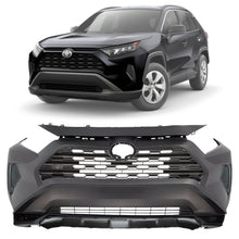 Load image into Gallery viewer, Front Bumper Cover Fascia Primed &amp; Grille Assembly Kit For 2019-2021 Toyota RAV4