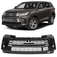 Load image into Gallery viewer, Front Bumper Cover Fascia Primed &amp; Fog Lights Assembly Kit For 2017- 2019 Toyota Highlander