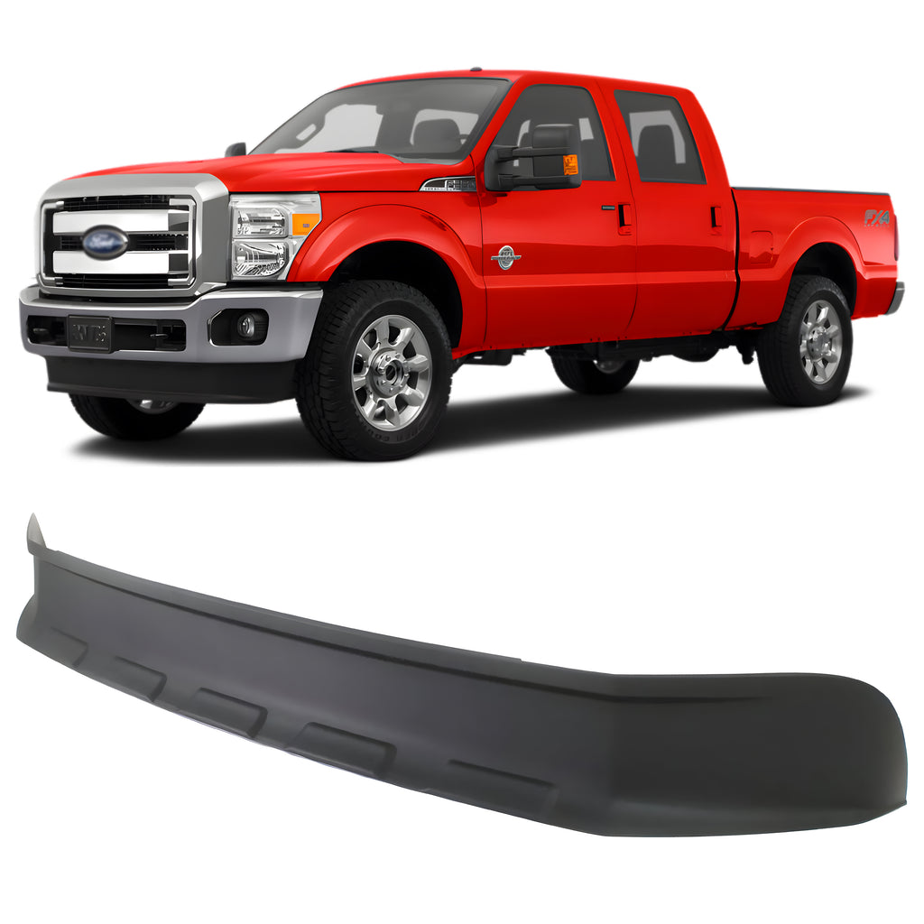 Front Lower Valance Textured Plastic For 2011-2016 Ford F-250 Super Duty and 350