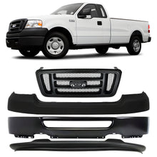 Load image into Gallery viewer, Front Bumper Paint to Match &amp; Grille Assembly Kit For 2006-2008 Ford F-150 Truck