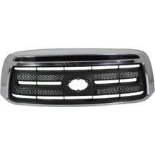 Load image into Gallery viewer, Front Grille Chrome Shell with Textured Black Insert Plastic For 2010-2013 Toyota Tundra