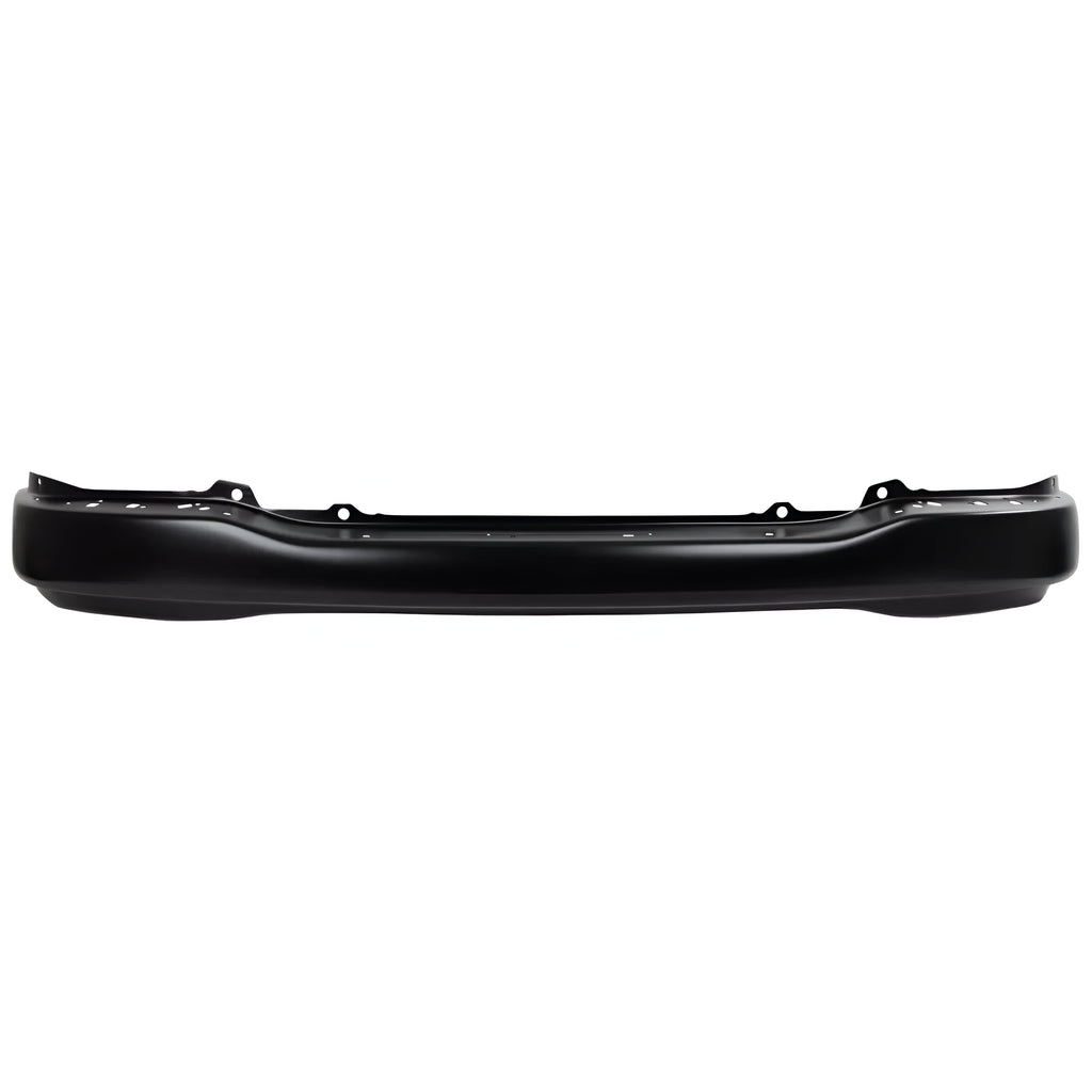 Front Bumper Black Steel 1999-2004 Ford F-150 F-250