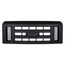 Load image into Gallery viewer, Front Grille Assembly Black Plastic For 2008-2019 Ford E-150 E-250 &amp; E-350 E-450 Super Duty