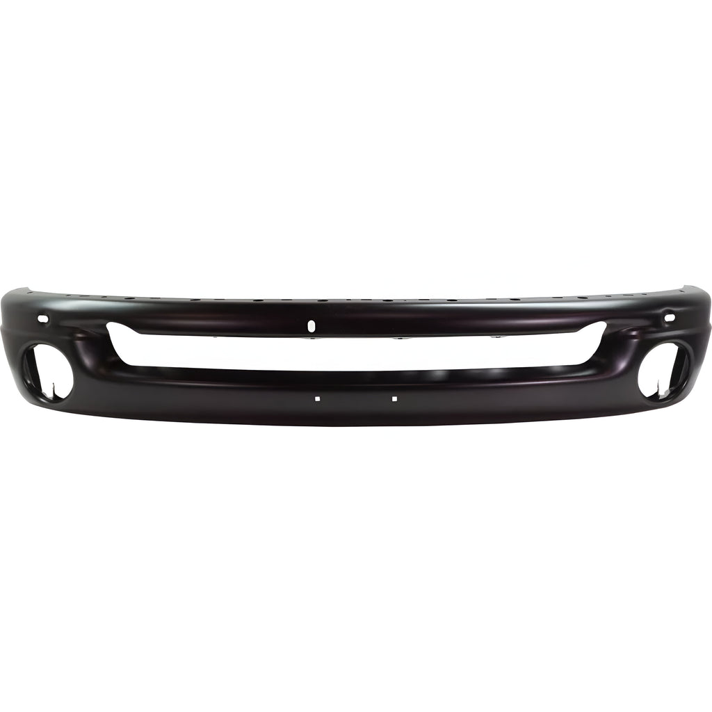 Front Bumper Black Steel 2002-2009 Dodge Ram 1500 2500 3500