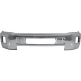 Front Bumper Chrome Steel 2015-2019 Chevrolet Silverado 2500 HD