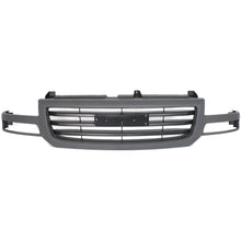 Load image into Gallery viewer, Front Grille Assembly Gray Plastic For 2003-2007 GMC Sierra 1500 2500 HD &amp; 3500