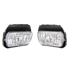 Load image into Gallery viewer, Front Fog Lights Chrome Plastic W/Bulbs For 2003-2007 Chevrolet Silverado 1500