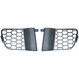 Front Bumper Grille Primed Gray For 2004-2005 Ford F-150 Truck