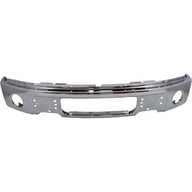Front Bumper Face Bar Chrome Steel For 2009-2014 Ford F-150