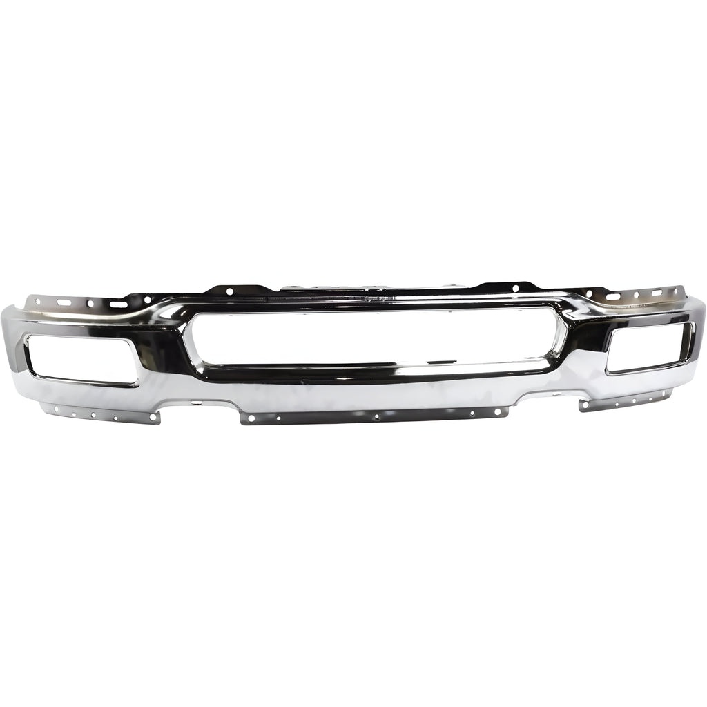 Front Bumper Chrome Steel For 2004-2005 Ford F-150 Truck