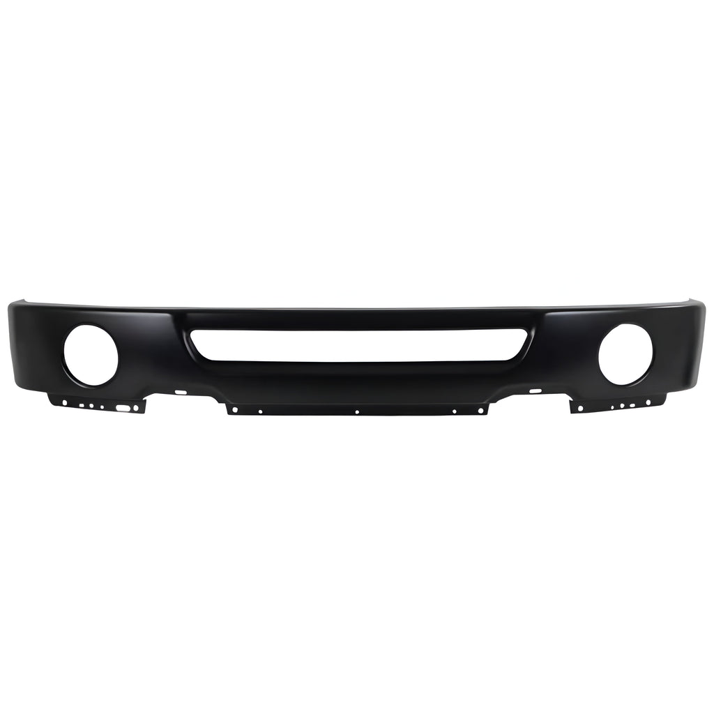 Front Bumper Black Steel 2006-2008 Ford F-150