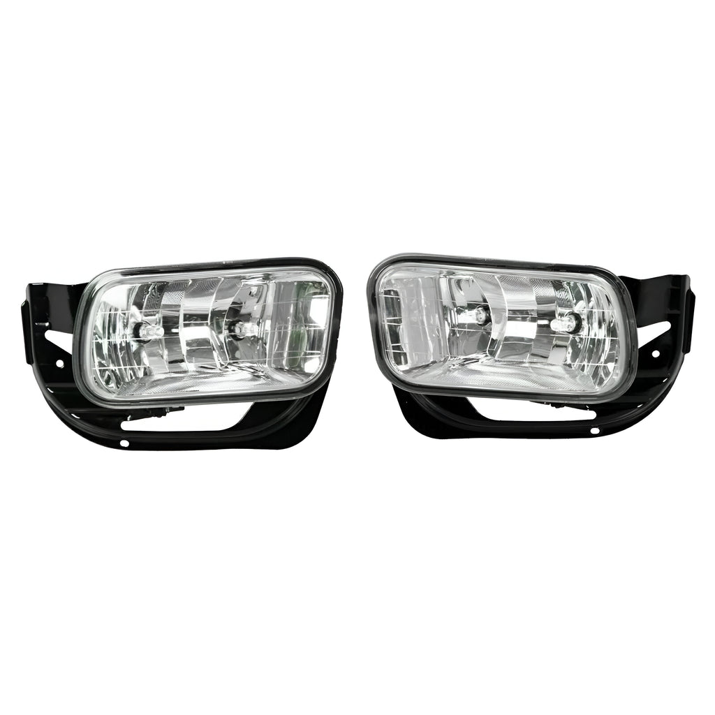 Front Fog Lights W/Bulbs For 2009-2012 Ram 1500 2010-2018 Dodge Ram 2500 3500