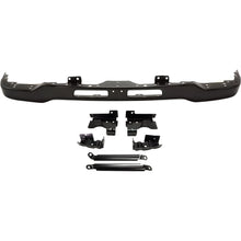 Load image into Gallery viewer, Front Bumper face bar W/ Brackets Black Steel For 2003-2007 GMC Sierra 1500 2500 HD &amp; 3500