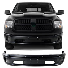 Load image into Gallery viewer, Front Bumper Black Steel with Fog Light Holes 2014–20121 Ram 1500 1500 Classic | OEM Fit