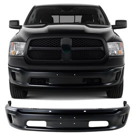 Front Bumper Black Steel with Fog Light Holes 2014–20121 Ram 1500 1500 Classic | OEM Fit