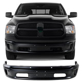 Front Bumper Black Steel with Fog Light Holes 2014–20121 Ram 1500 1500 Classic | OEM Fit
