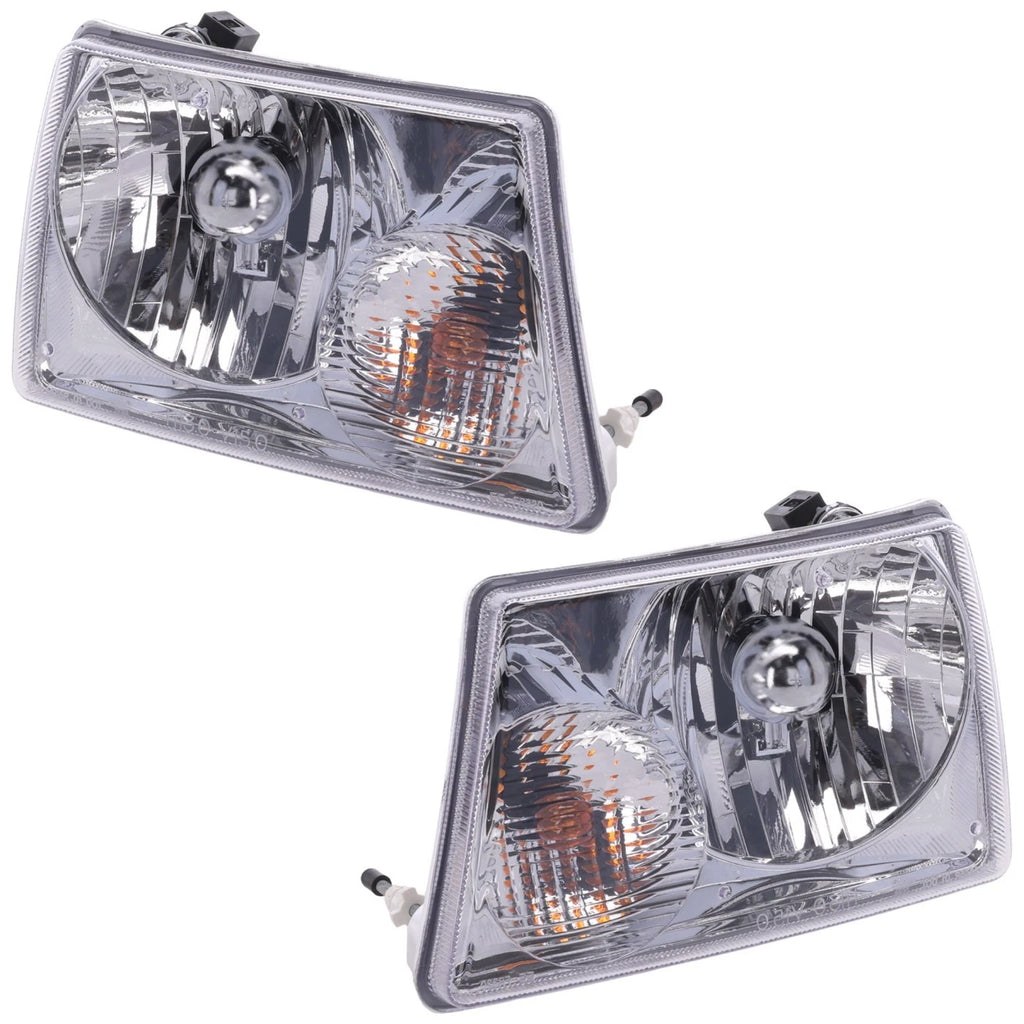 2004–2011 Ford Ranger Headlight Halogen Set Driver & Passenger Side | OEM Fit