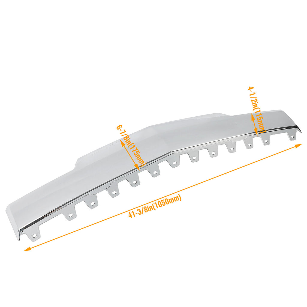 2014-2015 Chevrolet Silverado 1500 Front Bumper Face Bar Chrome & Valance Kit | OEM Fit