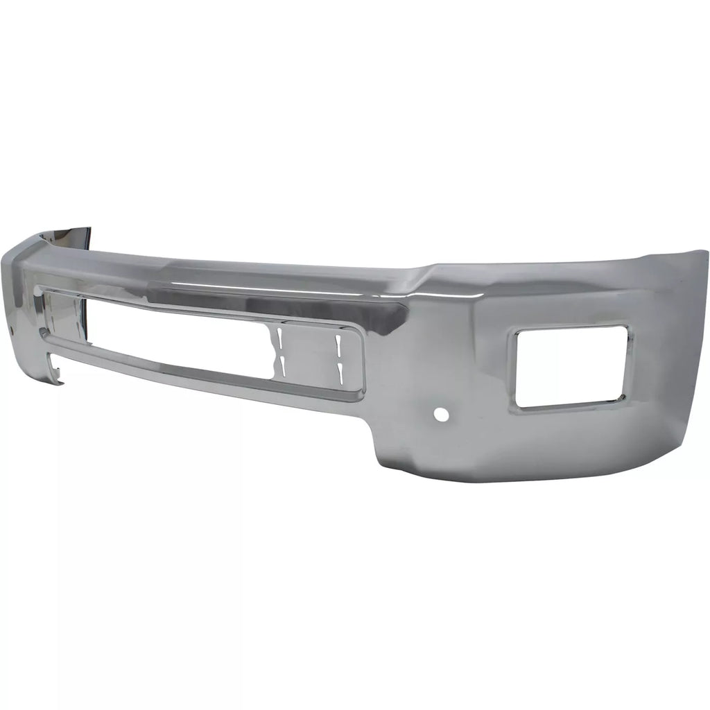 Front Bumper Chrome Steel 2015-2019 Chevrolet Silverado 2500 HD